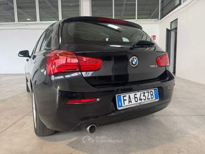 BMW Serie 1 118d d 5p. ZF Advantage 150CV Nero usata Spilimbergo