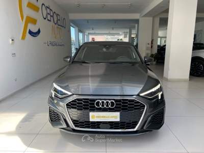 Audi A3 SPB 35 TDI S tronic S line edition Grigio usata Somma Vesuviana