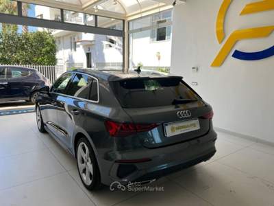 Audi A3 SPB 35 TDI S tronic S line edition Grigio usata Somma Vesuviana