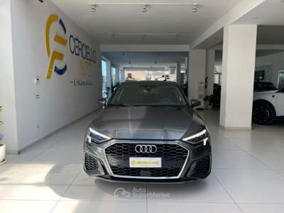 Audi A3 SPB 35 TDI S tronic S line edition Grigio usata Somma Vesuviana