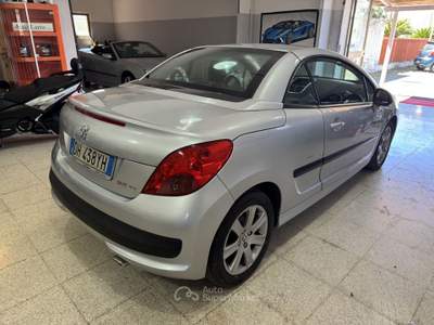 Peugeot 207 CABRIO 1.6 HDi 110 cv. Grigio usata Terracina