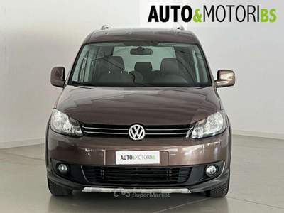 Volkswagen Caddy 1.6 TDI 102 CV DSG 5p. Cross *GANCIO TRAINO* Marrone usata Concesio