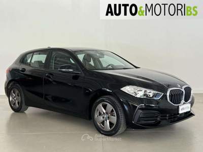 BMW Serie 1 118i 118 i 5p. Advantage *BOOKSERVICE* Nero usata Concesio