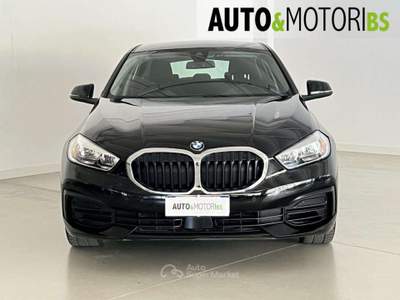 BMW Serie 1 118i 118 i 5p. Advantage *BOOKSERVICE* Nero usata Concesio