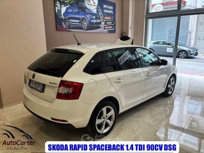 Skoda Rapid 1.4 TDI 90CV *cambio autom** Bianco usata Gravina in Puglia