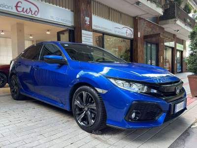 Honda Civic Civic X 1.0 Benzina, 125 Cv, Camio Autom., Tagl. Uff. Honda Blu/Azzurro usata Cinisello Balsamo