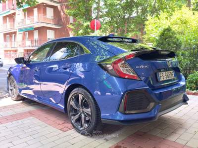 Honda Civic Civic X 1.0 Benzina, 125 Cv, Camio Autom., Tagl. Uff. Honda Blu/Azzurro usata Cinisello Balsamo