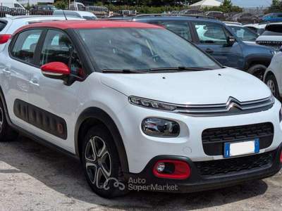 Citroen C3 GPL 1.2PureTech 82cv SHINE Bianco usata Roma