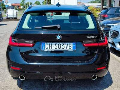 BMW Serie 3 320d 320 d Touring Business Advantage NAVI-CARPLAY-ANDROID Nero usata Rovato
