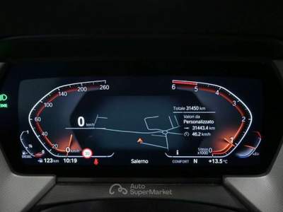 BMW Serie 1 116d 116 BMW 116D 115CV 6M. BUSINESS ADVANTAGE ( FARI LED - Nero usata Salerno