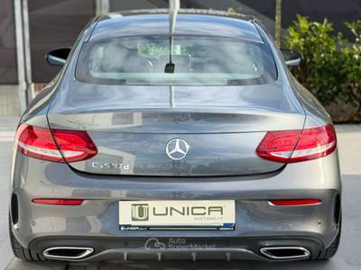 Mercedes-Benz Classe C d COUPE' 2.2 170 CV PREMIUM PLUS auto IVA ESPOSTA Grigio usata Pomigliano d'Arco