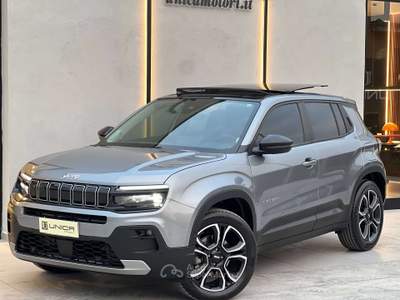 Jeep Avenger 1.2 turbo hybrid 101cv UNICOPROPRIETARIO ITALIANA Grigio usata Pomigliano d'Arco