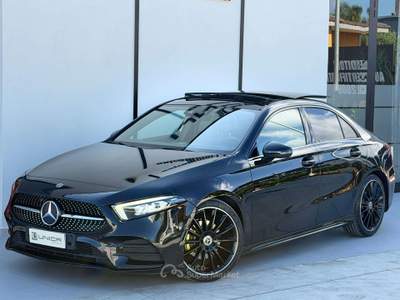 Mercedes-Benz Classe A d SEDAN 116 CV AMG Premium PLUS TETTO ITALIANA Nero usata Pomigliano d'Arco