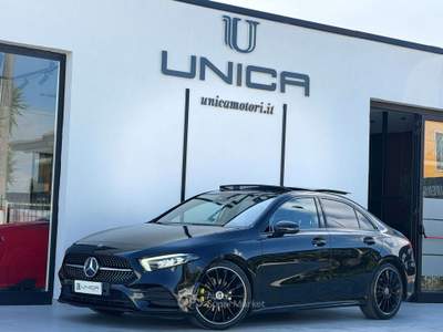 Mercedes-Benz Classe A d SEDAN 116 CV AMG Premium PLUS TETTO ITALIANA Nero usata Pomigliano d'Arco Mercedes-Benz Classe A d SEDAN 116 CV AMG Premium PLUS TETTO ITALIANA Nero usata Pomigliano d'Arco