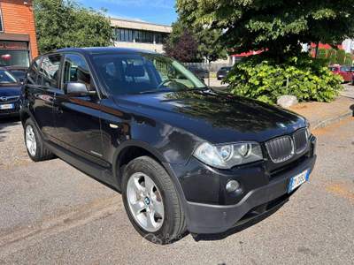 BMW X3 X3 X3 E83 xdrive20d (2.0d) 177cv *UNICO PROPRIETARIO* Nero usata Inzago