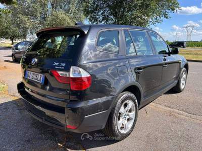 BMW X3 X3 X3 E83 xdrive20d (2.0d) 177cv *UNICO PROPRIETARIO* Nero usata Inzago