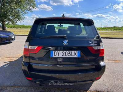 BMW X3 X3 X3 E83 xdrive20d (2.0d) 177cv *UNICO PROPRIETARIO* Nero usata Inzago