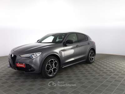 Alfa Romeo Stelvio Stelvio 2.2 Turbodiesel 210 CV AT8 Q4 Veloce Grigio usata Verona