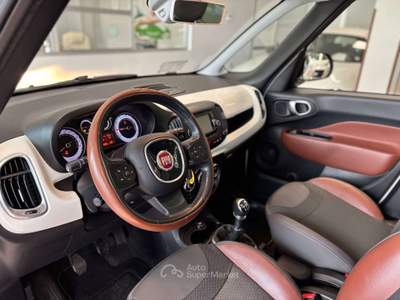 Fiat 500L 1.6 mjt Trekking 105cv*TAGLIANDI CERTIFICATI Bianco usata Carvico
