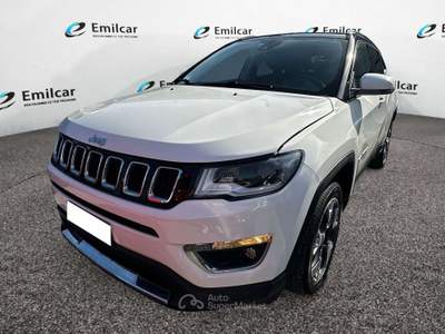 Jeep Compass 2.0 Multijet II 170 CV aut. 4WD Limited Bianco usata SAN BENEDETTO DEL TRONTO