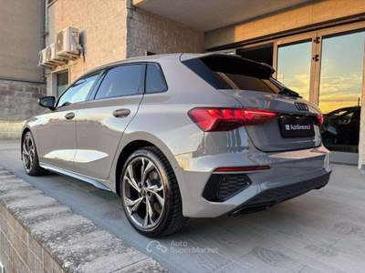 Audi A3 SPB SPORTBACK 40 TDI 200 CVquattro S tronic S line Grigio usata Carovigno