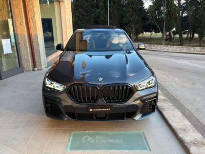 BMW X6 X6 xDrive40d 48V Msport TETTO APR/PAN-CERCHI 22'' Grigio usata Carovigno