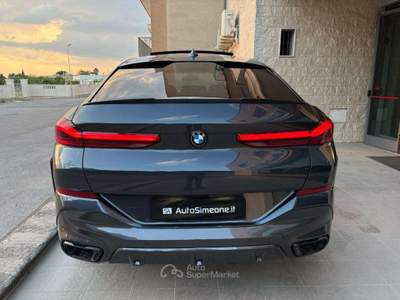 BMW X6 X6 xDrive40d 48V Msport TETTO APR/PAN-CERCHI 22''. Grigio usata Carovigno