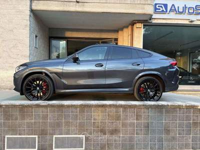 BMW X6 X6 xDrive40d 48V Msport TETTO APR/PAN-CERCHI 22''. Grigio usata Carovigno
