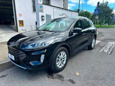 Ford Kuga 2.5 FHEV Titanium Business 2wd 190cv - AUT/NAV/CAMERA/PDC/LED/CARPLAY Nero usata Sesto San Giovanni