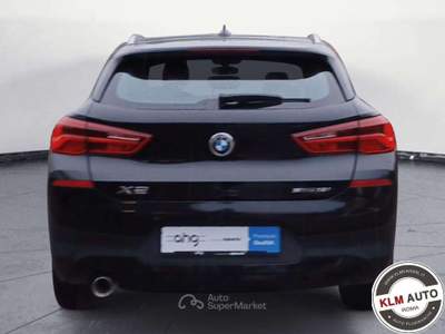 BMW X2 X2 sDrive18i sport aut navi prof garanzia Nero usata Roma
