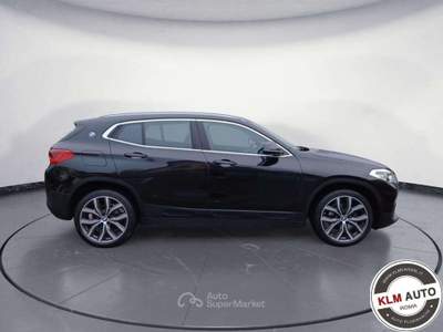 BMW X2 X2 sDrive18i sport aut navi prof garanzia Nero usata Roma