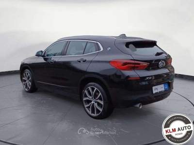 BMW X2 X2 sDrive18i sport aut navi prof garanzia Nero usata Roma