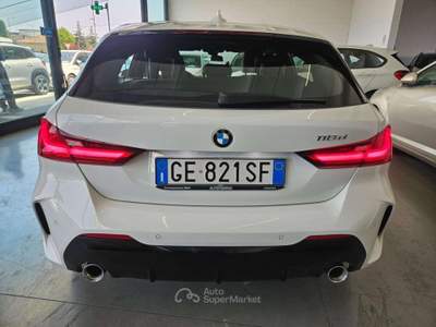BMW Serie 1 118d Serie 1 F40 118d Msport auto KM CERTIFICATI Bianco usata Martinengo