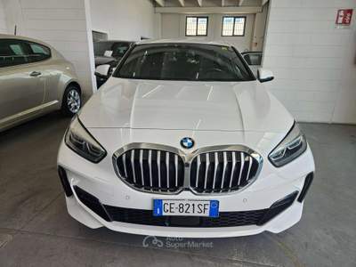 BMW Serie 1 118d Serie 1 F40 118d Msport auto KM CERTIFICATI Bianco usata Martinengo