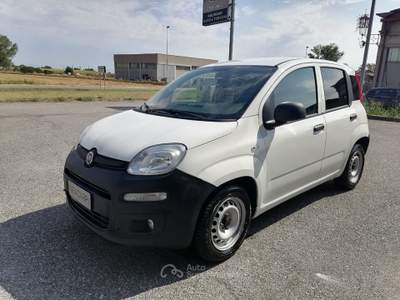 Fiat Panda +IVA 1.2 POP NEW VAN N1 2 POSTI-CLIMA-E6D- Bianco usata Martignana di Po