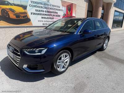 Audi A4 A4 Avant 30 TDI/136CV S tr. Business Adv IVA ESPOSTA Blu/Azzurro usata Cherasco