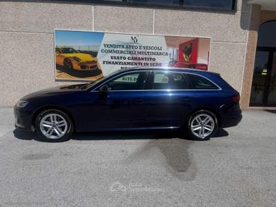 Audi A4 A4 Avant 30 TDI/136CV S tr. Business Adv IVA ESPOSTA Blu/Azzurro usata Cherasco