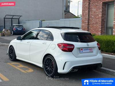 Mercedes-Benz Classe A A 200 d Automatic Premium Bianco usata Marcallo con Casone