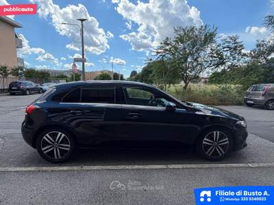 Mercedes-Benz Classe A A 180 d Automatic Executive Nero usata Busto Arsizio