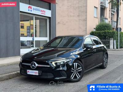 Mercedes-Benz Classe A A 180 d Automatic Executive Nero usata Busto Arsizio