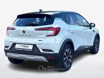 Renault Captur II 2019 1.6 E-Tech full hybrid Techno Auto 145cv Bianco usata Albignasego