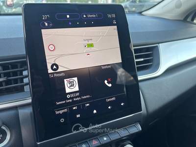 Renault Captur II 2019 1.6 E-Tech full hybrid Techno Auto 145cv Bianco usata Albignasego