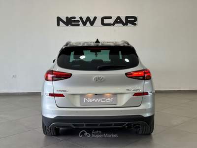Hyundai Tucson 1.6 CRDi 2wd 136cv 48v Exellence (100 kw ) Grigio usata Caresanablot