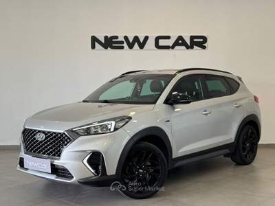 Hyundai Tucson 1.6 CRDi 2wd 136cv 48v Exellence (100 kw ) Grigio usata Caresanablot
