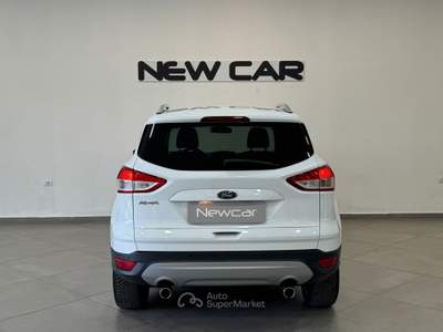 Ford Kuga 2.0 TDCi 150CV Powershift 4AWD Titanium Bianco usata Caresanablot