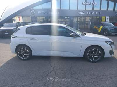 Peugeot 308 308 Hybrid 145 e-DCS6 Allure Bianco usata Rimini