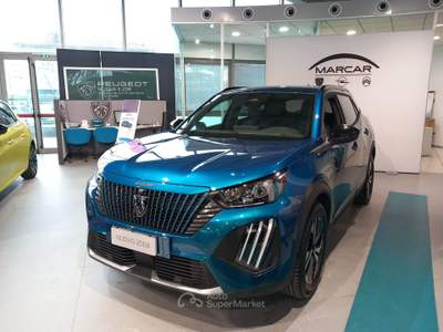 Peugeot 2008 2008 Hybrid 145 e-DCS6 Allure Blu/Azzurro usata Rimini