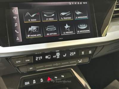 Audi A3 35 TDI S tronic S line Edition Nero usata Cassano Magnago