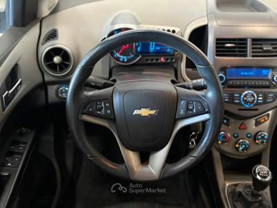 Chevrolet Aveo 1.3 D Eco Start/Stop 5p 95cv LTZ Bianco usata Caresanablot