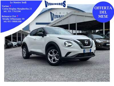 Nissan Juke 1.0 dig-t N-Connecta 114CV Aut. DCT Bianco usata TORINO